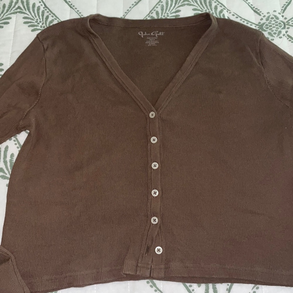 Brown John Galt Long Sleeve